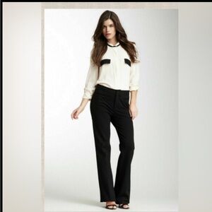 NYDJ black Dress Pants Lift Tuck NWT Size 2 Straight Leg